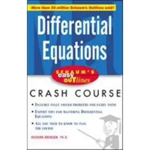 USED-Schaum's Easy Outline Differential Equations by Richard Bronson (Paperback)