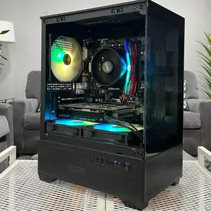 GTX 1060 6GB, Ryzen 5 2600, 8GB RAM | Black RGB Gaming Computer/PC