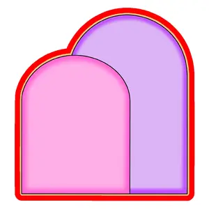 DOUBLE ARCH COOKIE CUTTER