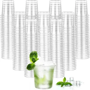 1000 Pack Plastic Shot Glasses Bulk 1 oz Mini Shot Cups Disposable Clear Small Sample Cups for Tasting, Whiskey, Jelly Shot, Pudding, Party, Wedding, Halloween, Christmas