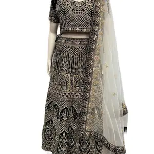 Indian bridal green Sharara 3pc set