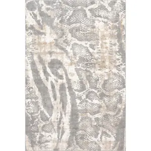 Shirley Snake Print Area Rug