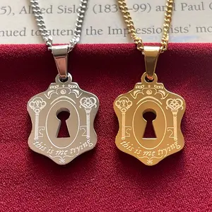 Keyhole Necklace fashion necklace