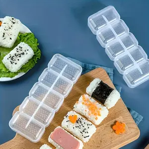 1pc Nigiri Sushi Mold Rice Ball 5 Rolls Maker Non Stick Sushi Making Tool, Kitchen Gadgets, Kitchen Accessories, Kitchen Utensils Tools