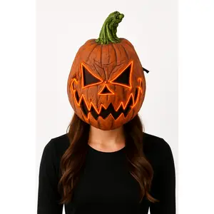 LED Glowing Jack O'Lantern Halloween Mask