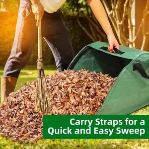 100L Reusable Garden Waste Bag, Single Pack, Ideal for Collecting Leaves, Weeds, Branches, and Debris, Gardening Essential
