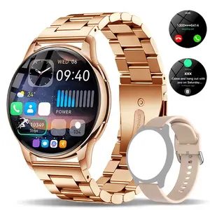 Must-Have 2-in-1 Smart Watch with Extra Strap, Hands-Free Call & Music Control, Stylish Sports Watch for Fitness Lovers