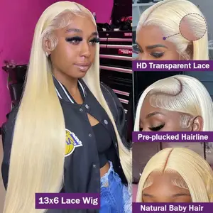 KaritiHair HD (thin lace) 613 full Frontal straights wig