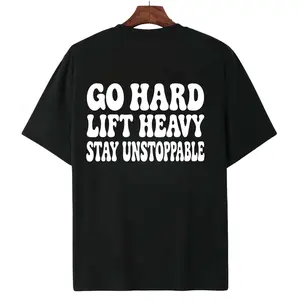 Statement Graphic T Shirt for Those Who Embrace an Unstoppable Attitude in Every Aspect of Life
