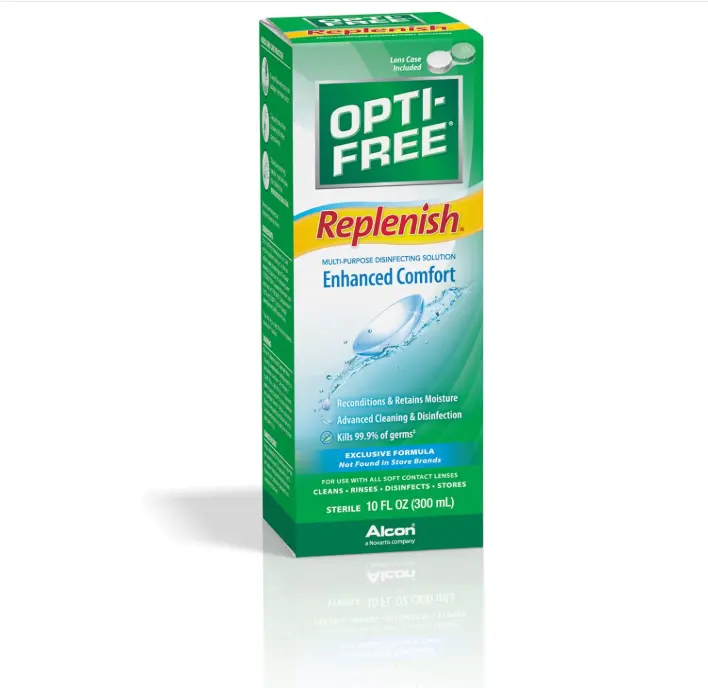 Opti-Free Replenish Multi-Purpose Disinfecting Solution With Lens Case, 10 Fl Oz Opti-Free Replenish Multi-Purpose Disinfecting Solution With Lens Case, 10 Fl Oz