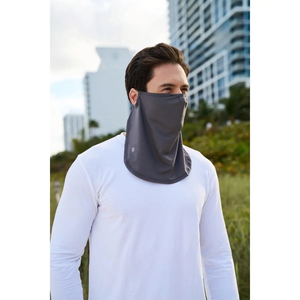 Crestone UV Face Mask with Charcoal, Breathable Micro Mesh, Shapeable Nose Wire - Sports & Outdoor Face Covers & Mask for Casual Walks
