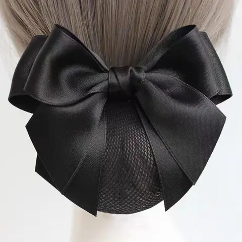 Women's Elegant Pretty Bow Design Mesh Hair Clip,  Fashionable Prom Hair Accessories for Women & Girls, Minimalist Headwear Suitable for Thick Hair, Hair Bows, Hair Style Accessory, Hairclips