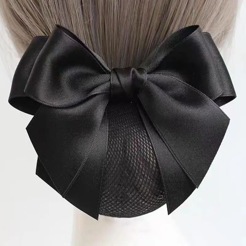 Women's Elegant Pretty Bow Design Mesh Hair Clip, Fashionable Prom Hair Accessories for Women & Girls, Minimalist Headwear Suitable for Thick Hair, Hair Bows, Hair Style Accessory, Hairclips