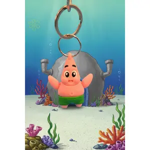 3D printed patrick keychain