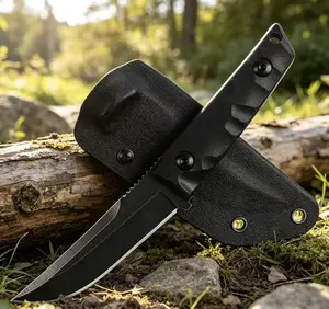 Camp kitchen paring knife for outdoor meal prep! Great for slicing fruits, veggies, and prepping food on camping trips, hikes, or at home. Lightweight, comfy non-slip grip, sharp blade, with a secure sheath for safe carry and storage