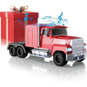 WSTER WS-570 Big Truck Model Bluetooth Speaker Support USB TF Card AUX and FM Radio TWS Pairing Suitable for Home Outdoor Stereo Audio  Valentine's Day gift