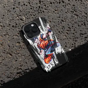 Gohan V2 Graphic For Goku High-Quality Tough Case, Goku Fan Graphic Phone case, Goku Merch Streetwear Graphic case, Gift for Goku Fans Vintage Collector Phonecase