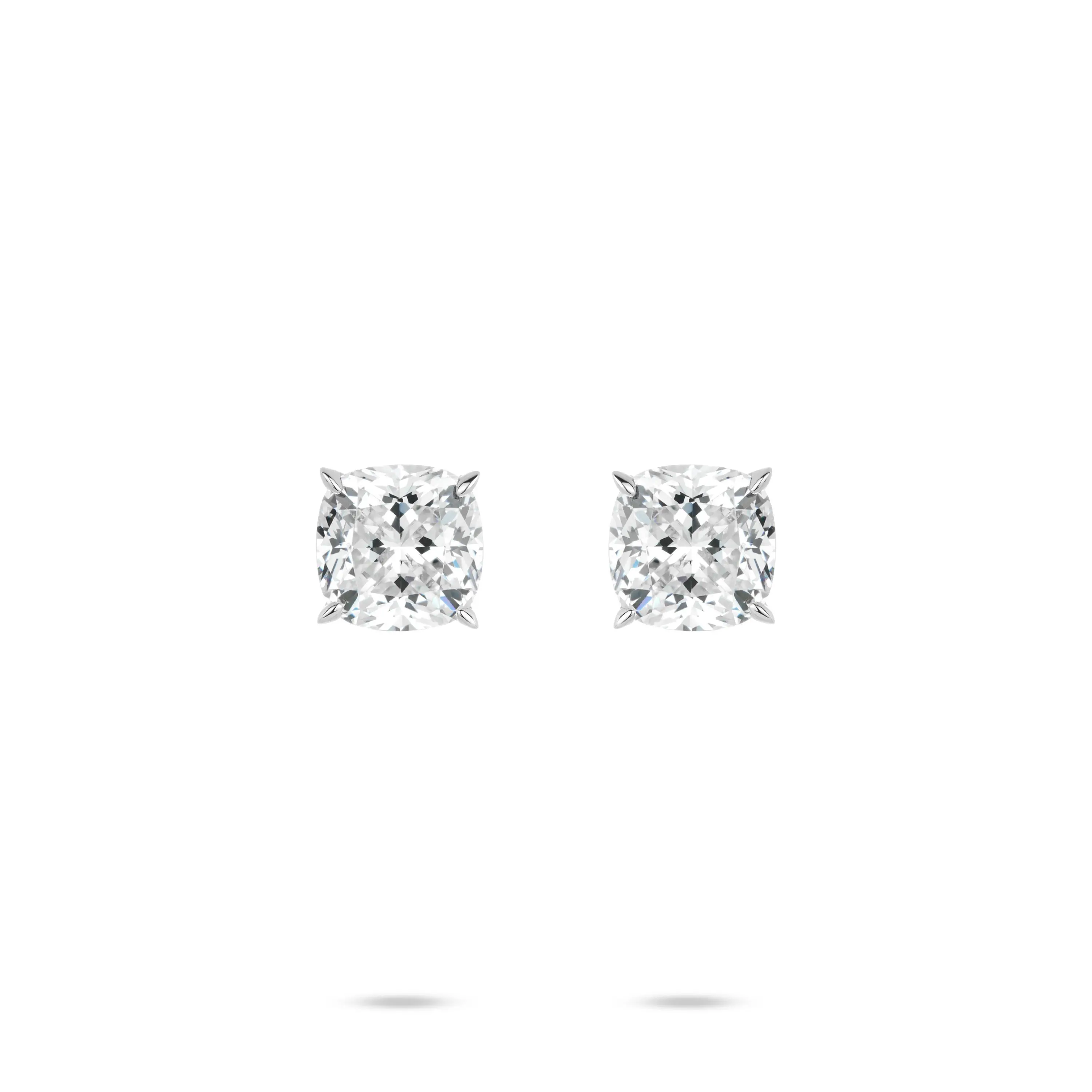 VAMERAY Promotional Deal Live Streaming Exclusive 3 Carat In Each Promote Cushion Earring#3389