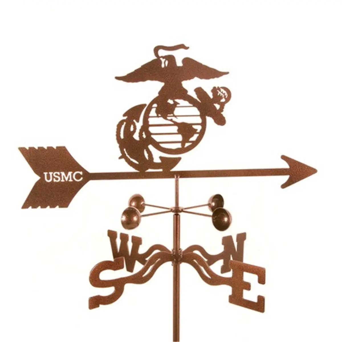 212 MAIN EZ Vane EZ1707-GR Steel Laser-Cut Outdoor Weathervane - 70x21x9in, Wind Direction Indicator, Marine Logo, Garden Mount