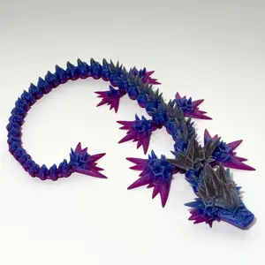 Large Void Sea Dragon - 3D Printed Articulating Figure
