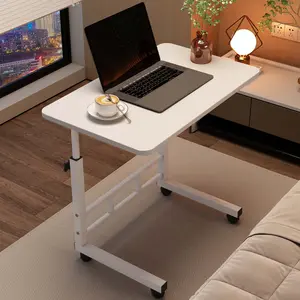 Fathersdaygift Summervibes Flash sale home items: Hot Adjustable Height Standing Desk with Wheels. Mobile Portable Rolling Laptop/Computer Workstation, space-saving small design, ideal for Home Office, Study & Bedroom