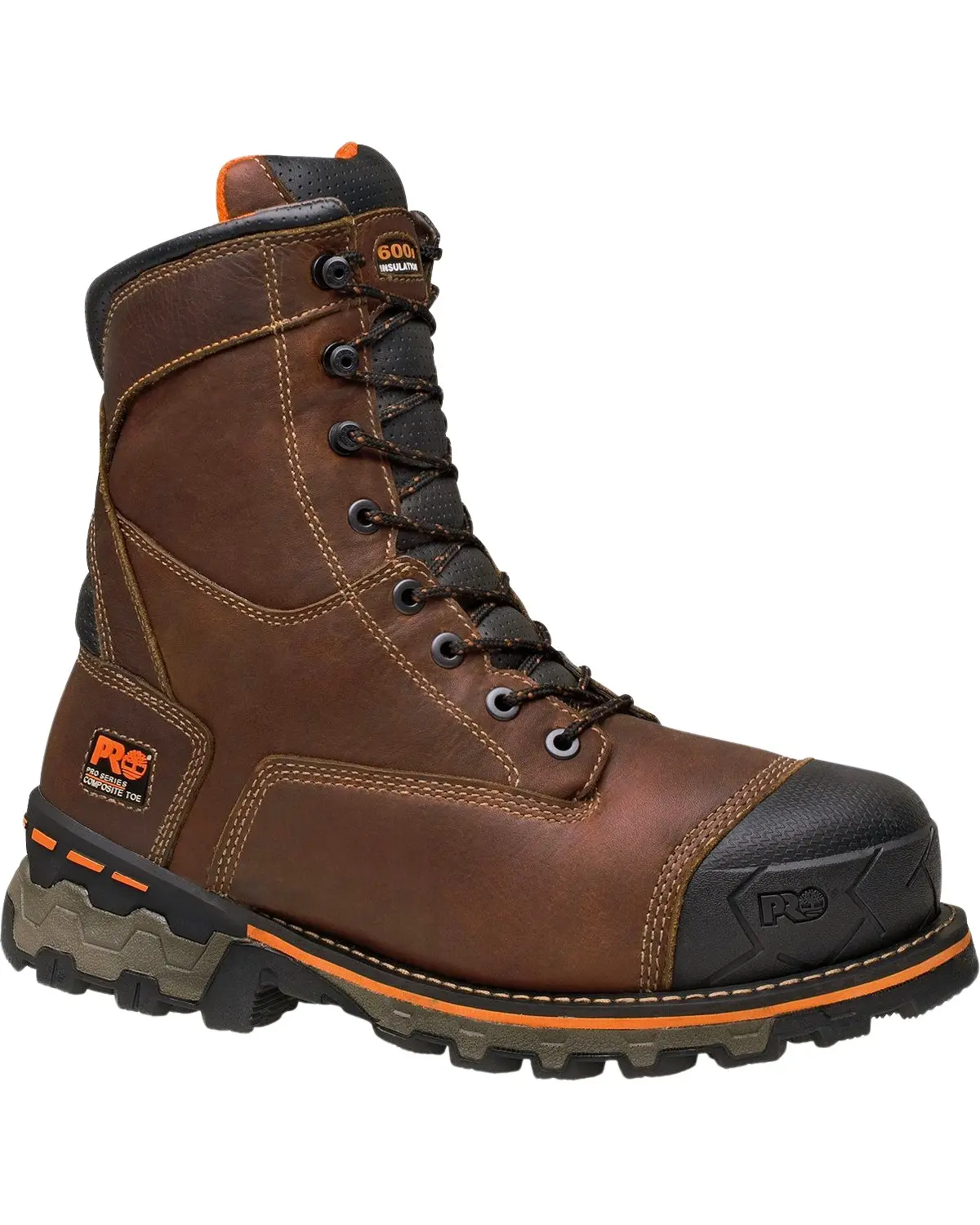 Timberland Men's Pro Boondock Waterproof 8" Lace-Up Work Boot Composite Toe - 89628