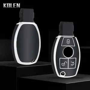 New TPU Car Key Case Cover S Fob For Mercedes Bnez CLA GLC GLA GLK W203 W210 W211 W204 W176 A B C E R Class AMG Accessories