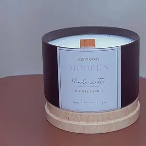 8oz) Modern x Mocha Latte Candle