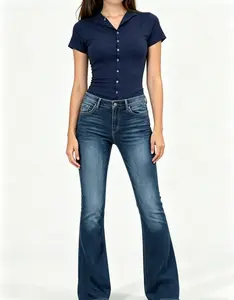 Slim Bootcut Indigo Jeans