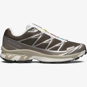 Salomon XT-6 Earth Brown Walnut Men's / Women's Perfect Casual Daily Lifestyle Sneaker Fashion Footwear Gym Walking Shoe Running Sneaker