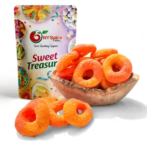 NY Spice Shop Chamoy Spicy Gummy Rings (Watermelon) – Bulk Chewy Chamoy Mexican Candy Snacks for Spicy Candy Lovers