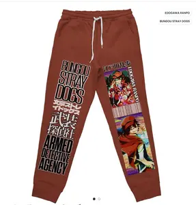 Edogawa Ranpo Bungou Stray Dogs Streetwear Sweatpants, Unisex S-3XL