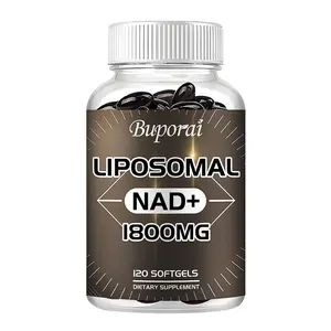 1800 MG Liposomal NAD+ Dietary Supplement, NAD+ Supplement Similar to Nicotinamide Riboside, Supplement for Energy Booster & Cellular Repair for Men & Women, Non-GMO, 120 Softgels