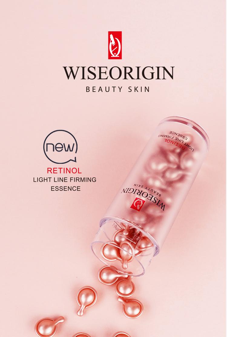 Retinol Facial Capsule Essence | Hydrating, Fine Line Reduction, Brightening & Contour-Tightening Gentle Anti-Aging Skincare, Unisex, Perfect Gift Serums