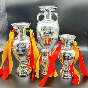 1PC European Cup Champion Trophy Model, Derlone Cup Football Collectible, Fan Memorabilia for Desk Display, Sports Souvenir Gift