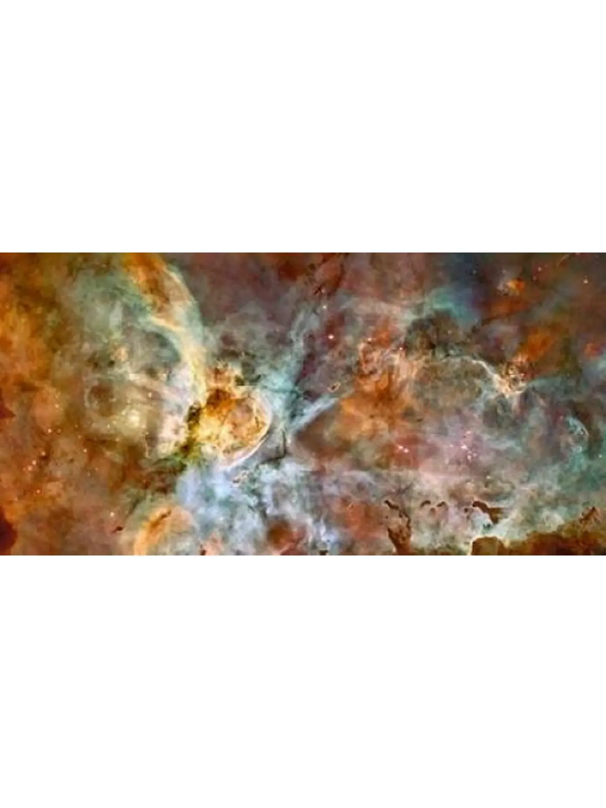 Bentley Global Arts PDX450040LARGE Carina Nebula Wide View Poster Print by Nasa, 24 x 48 - Large