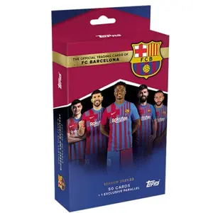 21-22 Topps FC Barcelona Official Team Set Box