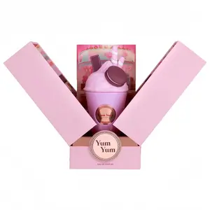 Yum Yum Eau de Parfum Spray for Women 3.4 fl oz 100ml Long Lasting Floral Fruity Gourmand Fragrance with Wild Berries Cherry Notes for Everyday Wear