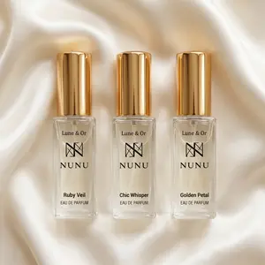 Unisex Perfume Sample Set for Women & Men | 3 Mini Eau De Parfum Discovery Set | Floral Amber Classic Scents