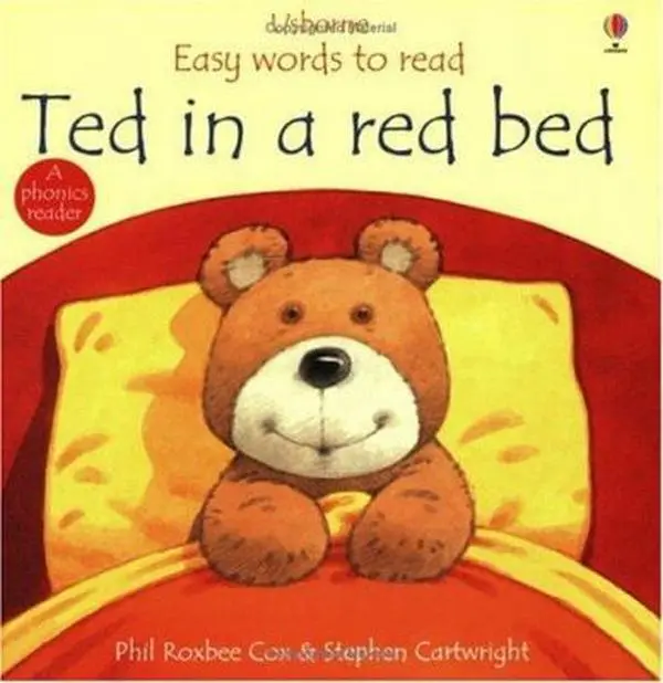 USED Book - Ted in a Red Bed by Jenny Tyler (Paperback) - english