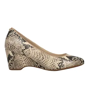 Cole Haan Womens The Go-To 60Mm Round Toe Pumps Dress Casual Casual Mid Heel 2-3" - Beige