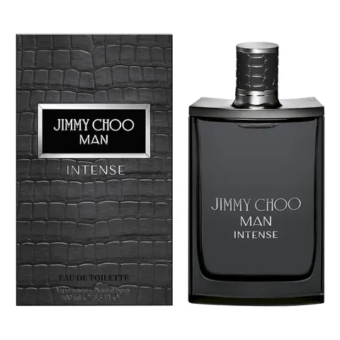 Jimmy Choo Man Intense Eau de Toilette 100ml - Men's Fragrance with Melon, Lavender & Mandarin Orange Notes
