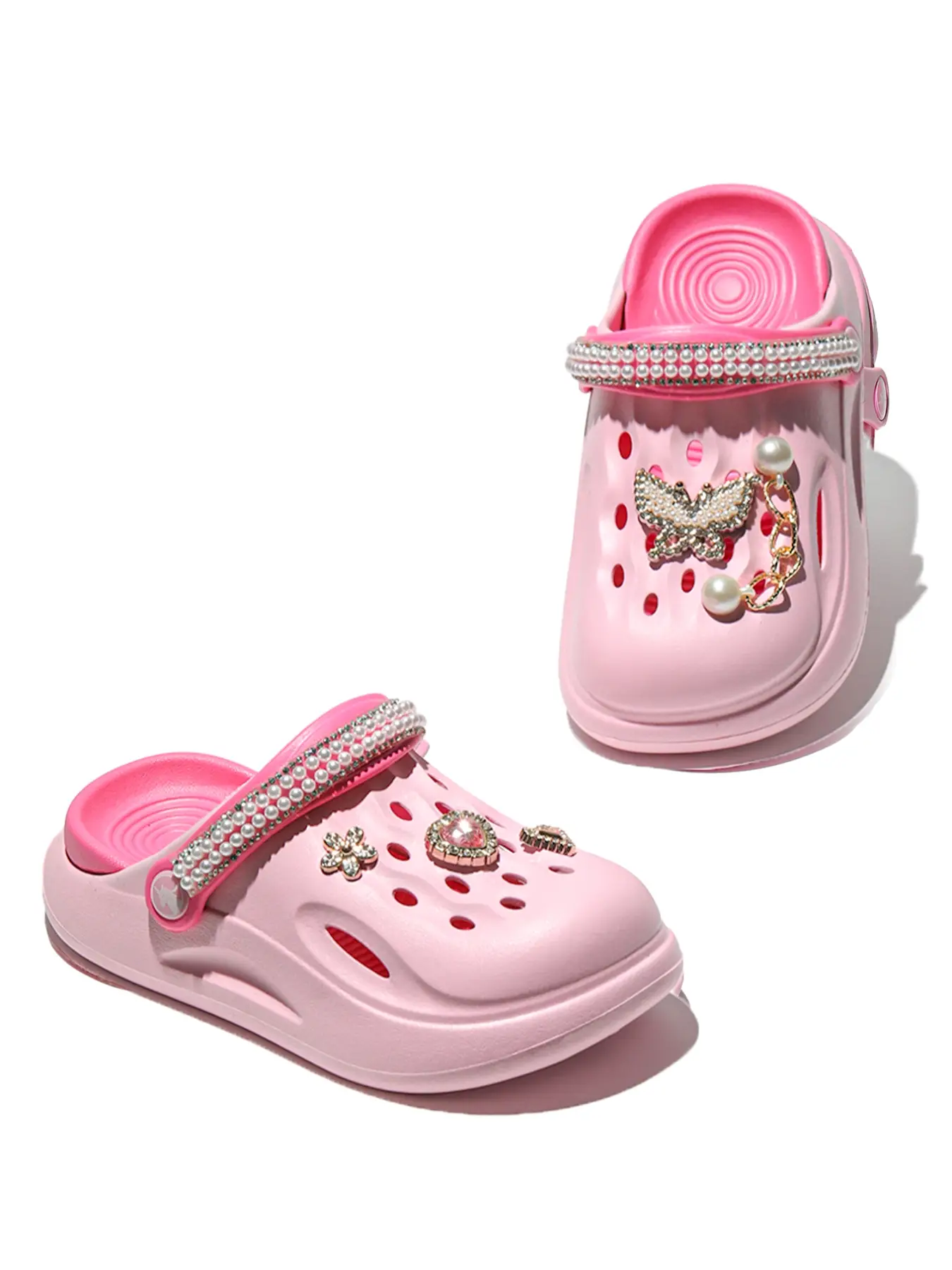 Teen One-Step Sandals, Non-Slip Eva Sole, Lightweight Breathable Casual Shoes for Boys & Girls, All Seasons Indoor Outdoor Play