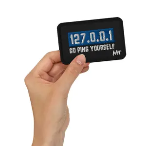 Go ping yourself - Embroidered patches