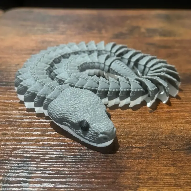Articulated Xenodermus Snake Unique Reptile Species with Distinct Articulated Limbs Ideal for Enthusiasts and Educational Purposes