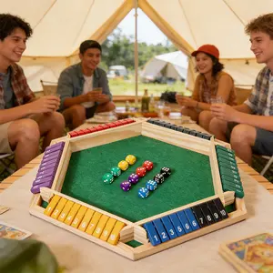 A digital six-sided flip board game; a multiplayer casual party tabletop game; a party atmosphere tabletop game; an educational desktop game for children; a family-friendly flip board game; parent–child casual mini games for gatherings