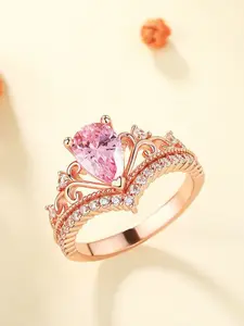 Geometric Square Oval Ring For Women Unique Engagement Ring Daily Wear Jewelry Accessory Fashion Ring for All Season Fashionable Jewelry