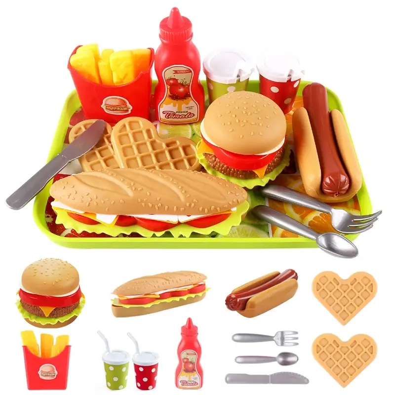 Montessori Burger Stacking Toys, Educational Fine Motor Skill Development Toy for Interactive Playtime & Shared Experience, Ideal Gift for Boys/Girls for Birthday, Christmas, Easter