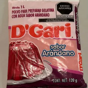 flavored gelatin powder to make homemade desserts! D'Gari polvo para preparar gelatina