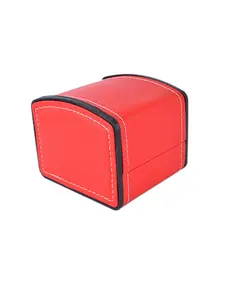 PU Leather Watch Box, Universal Flip Cover Watch Case, Elegant Gift Box for Watches, Durable and Stylish Storage Solution